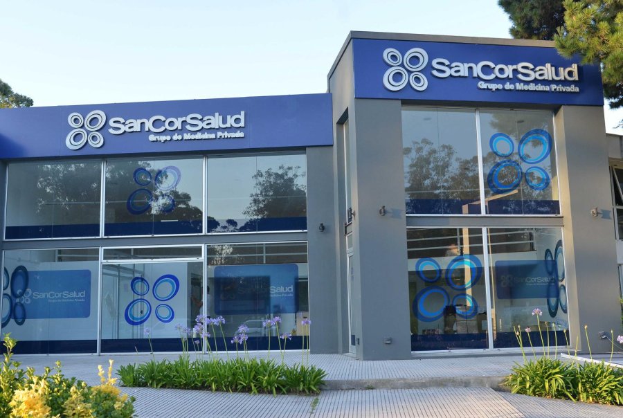 FOTO PRENSA SANCOR SALUD// PINAMAR./ Fachada de la nueva sede en la costa Atl&aacute;ntica.