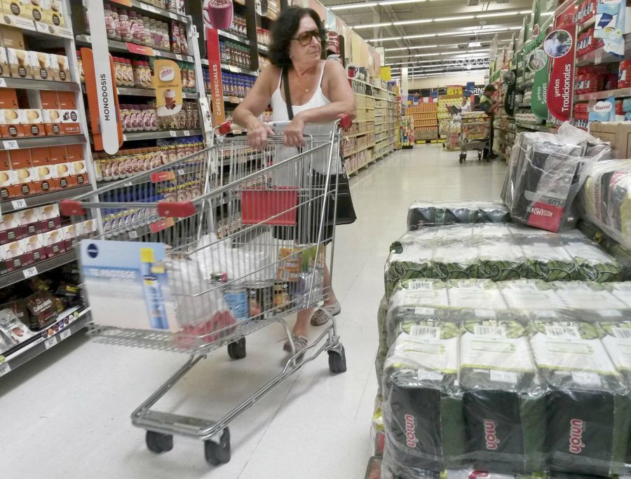 SUBAS. Persisten los aumentos en las g&oacute;ndolas. Foto: INDEC
