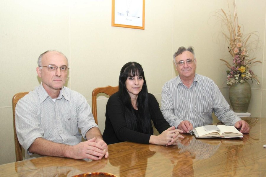 PROTAGONISTAS. Jos&eacute; Rolando, Alejandra Sagardoy y Pablo Williner.- Foto: J. Barrera