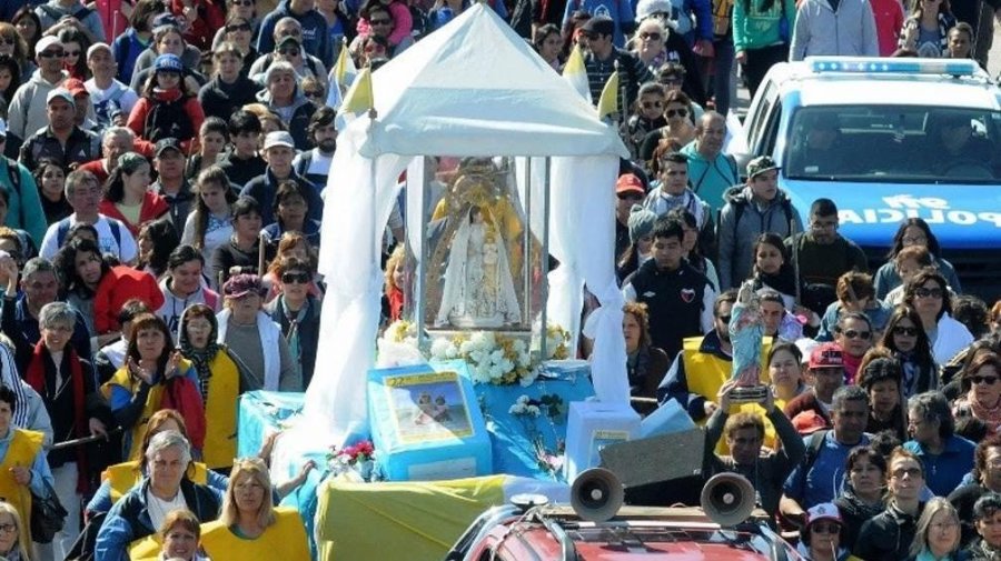 VIRGEN. Congrega cientos de miles de creyentes. FOTO ARCHIVO