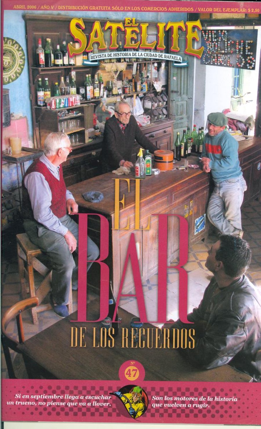 FOTO  EL SATELITE// DESPACHO// Imagen capturada en el interior del bar.