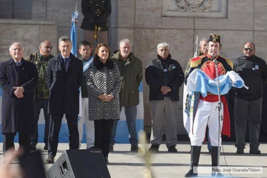 FOTO ARCHIVO MONUMENTO A LA BANDERA. Ah&iacute; volver&aacute;n a encontrarse hoy Lifschitz, Macri y Fein, con Belgrano.