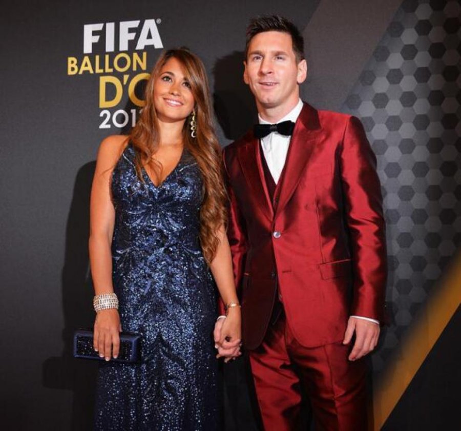 FOTO ARCHIVO PAREJA DEL A&Ntilde;O. Lionel Messi y Antonela Roccuzzo.