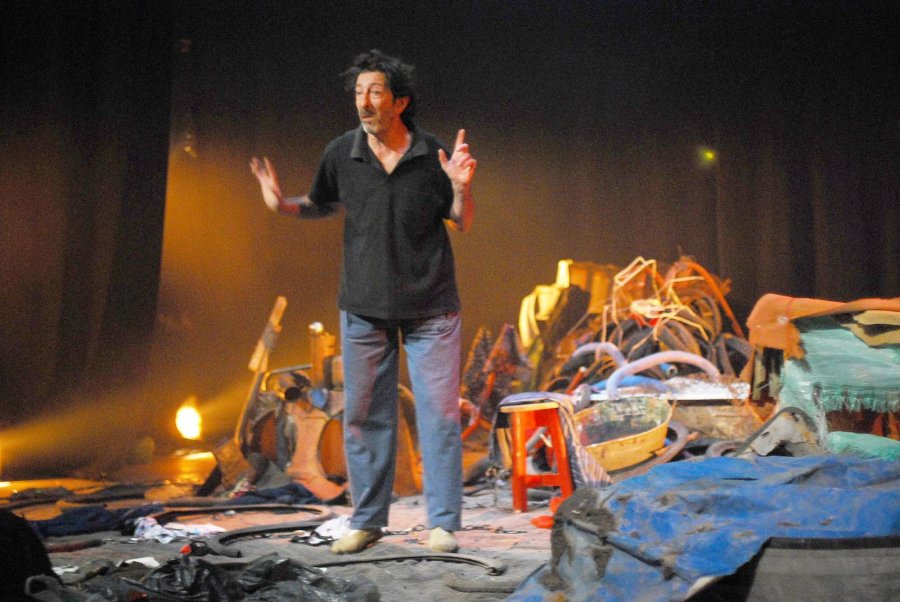 FOTO ARCHIVO FANTO./ Cuando protagoniz&oacute; la obra de Santiago Alassia en el FTR10.