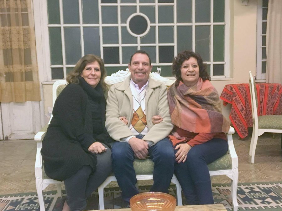 FOTO CCR FRATERNIDAD./ Mar&iacute;a Rosa Luciano, Arturo Gentilini y Beatriz Bouhier.