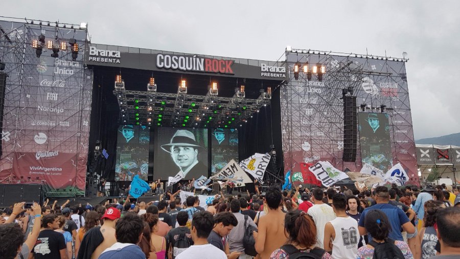 FOTO COSQUIN ROCK FIESTA. Cada edici&oacute;n re&uacute;ne a lo mejor de la m&uacute;sica nacional.