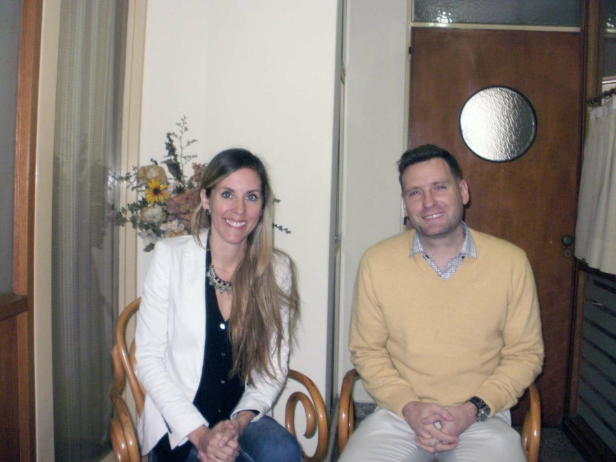 FOTO LA OPINION// OFTALMOLOGOS./ Los j&oacute;venes profesionales en nuestra Redacci&oacute;n.