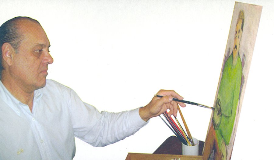 FOTO ARCHIVO// RICARDO PEIRONE./ Trabajando en su atelier.