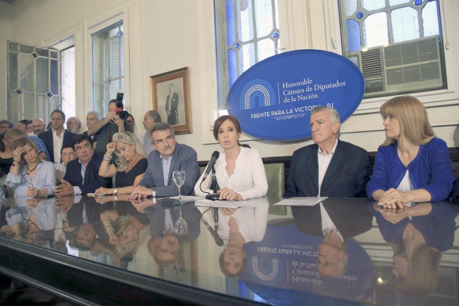 ARGUMENTO COMUN. "Soy una perseguida pol&iacute;tica". FOTO ARCHIVO