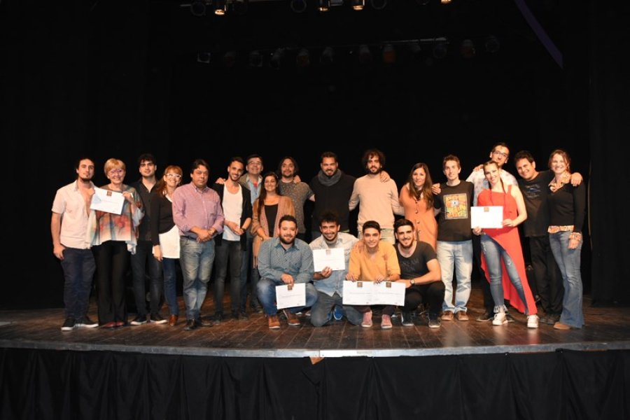 FOTO SCP// GANADORES./ Los consagrados en la sede Rafaela.