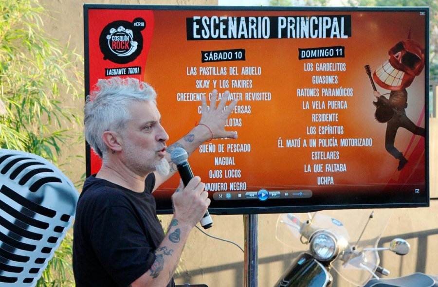 Foto Prensa CR ORGULLOSO. Jos&eacute; Palazzo afirma que hicieron un gran trabajo de producci&oacute;n para concentrar el festival de este a&ntilde;o en dos jornadas. GIGANTE. El Aer&oacute;dromo de Santa Mar&iacute;a de Punilla espera por una multitud para el 10 y 11 de febrero.
