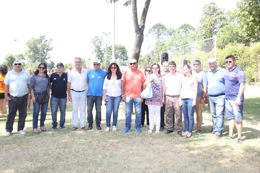 FOTO J. BARRERA ENCUENTRO./ Los dirigentes gremiales ayer en el predio del SEOM.