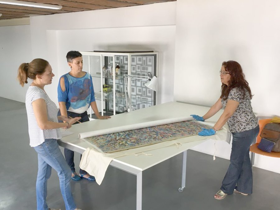 FOTO SCP// EXPERTA./ La profesional durante un momento de su actividad.