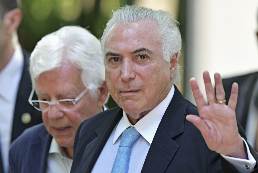 FOTO AFP-NA PRESIDENTE./ Michel Temer.