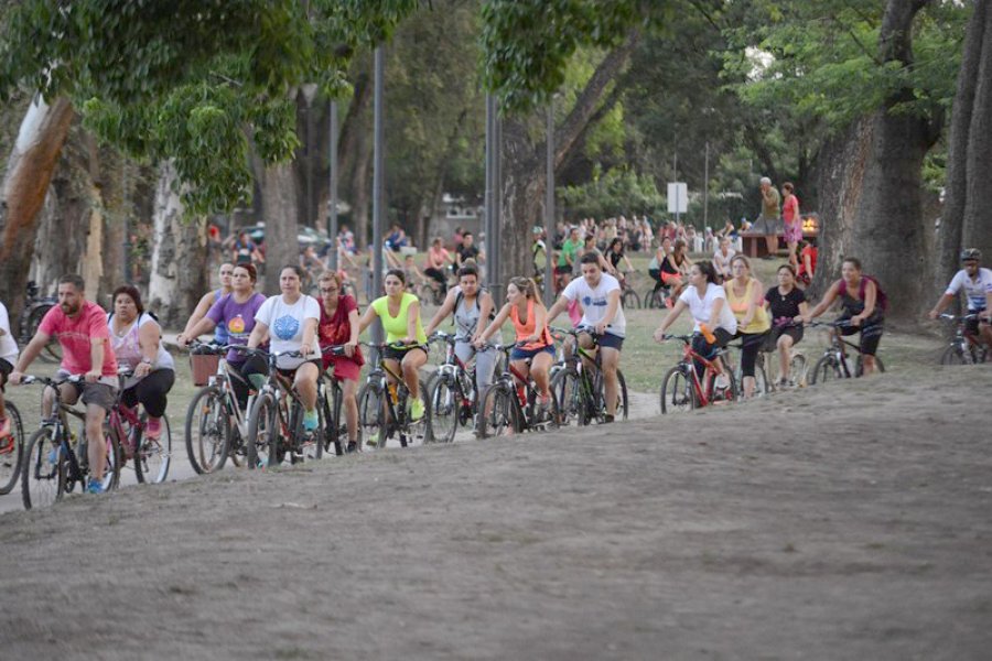 FOTO SCP// BICICLETEADA// Apostando a la salud y la movilidad sustentable.
