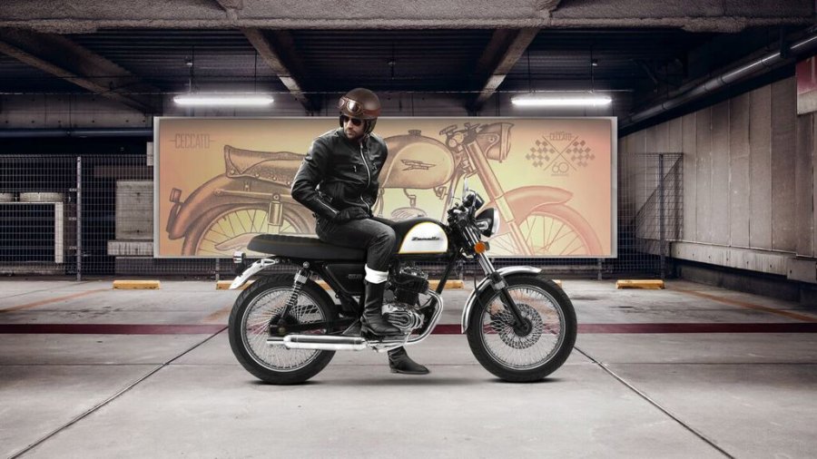 FOTO PRENSA ZANELLA NUEVO MODELO. La Ceccato 2018 est&aacute; inspirada en la moto de los a&ntilde;os 50.