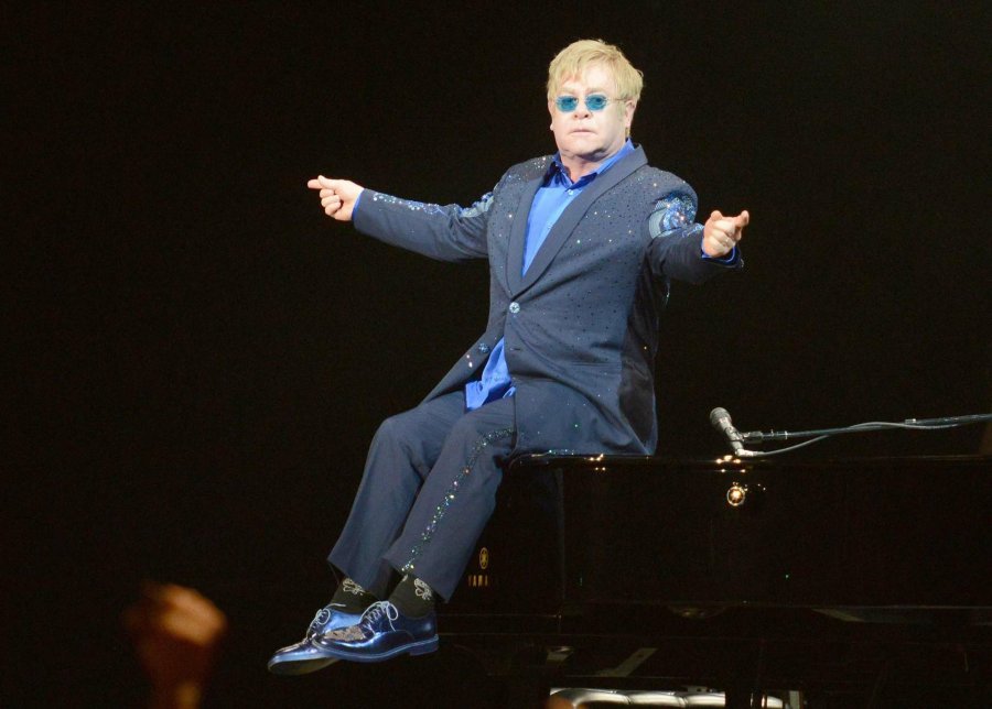 FOTO ARCHIVO// ELTON JONH./ La estrella que dej&oacute; su show.