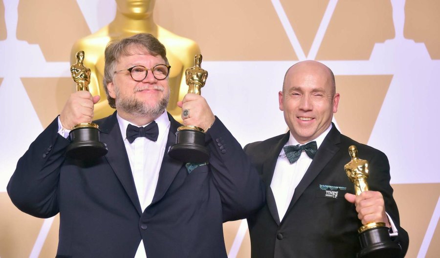 FOTO AFP-NA DIRECTOR./ Guillermo del Toro gan&oacute; cuatro estatuillas.