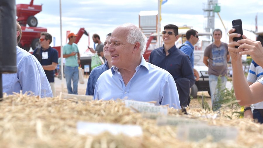 FOTO IP LIFSCHITZ./ "Santa Fe est&aacute; presente en esta feria".