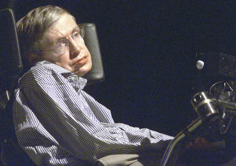 FOTO ARCHIVO NA STEPHEN HAWKING.