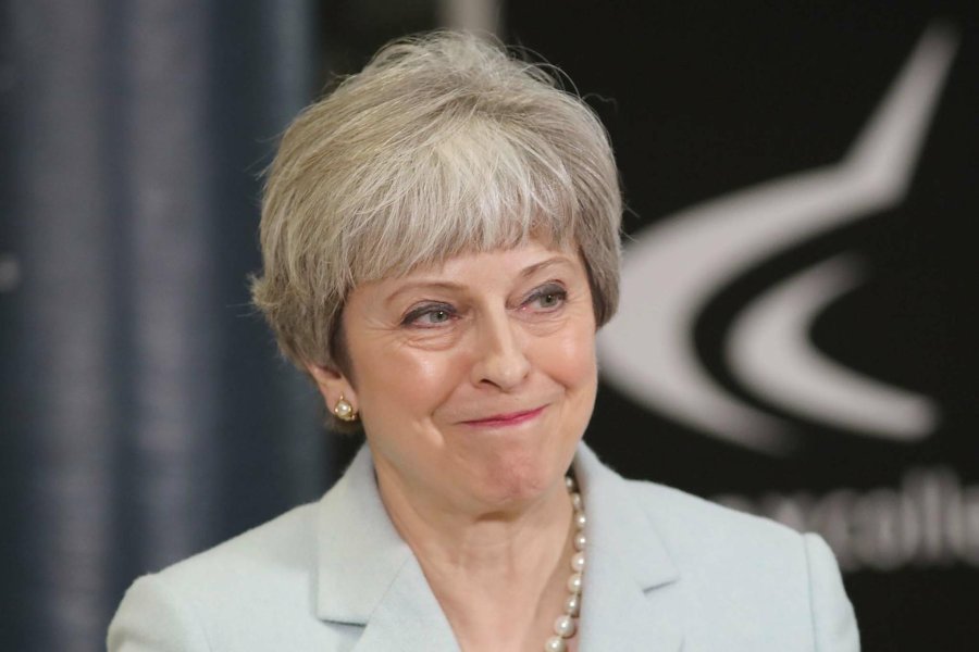THERESA MAY. La premier brit&aacute;nica cre&oacute; el Ministerio de la Soledad. FOTO ARCHIVO