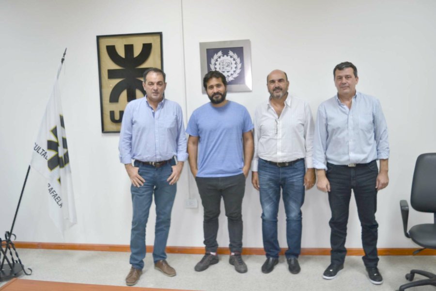 FOTO UTN FRRA ENCUENTRO. David presidi&oacute; la reuni&oacute;n en las instalaciones de la UTN Rafaela.