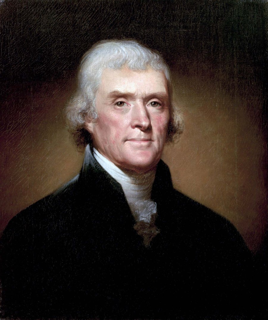 THOMAS JEFFERSON. Notable cambio entre antes y despu&eacute;s de llegar a la presidencia de EE. UU. FOTO ARCHIVO