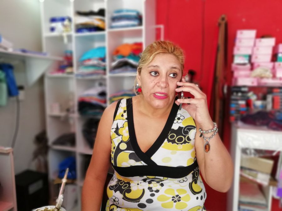 VECINA. Brind&oacute; una nota en Radio ADN, donde cont&oacute; todos los detalles de un nuevo caso de inseguridad.