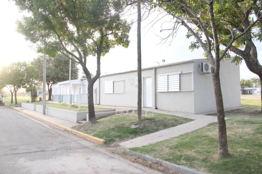 FOTO ARCHIVO ACONDICIONAMIENTO. El edificio que ya ocupa la Polic&iacute;a Federal, est&aacute; sobre calle Braille y Castellanos, al lado de la ciclov&iacute;a de barrio F&aacute;tima.