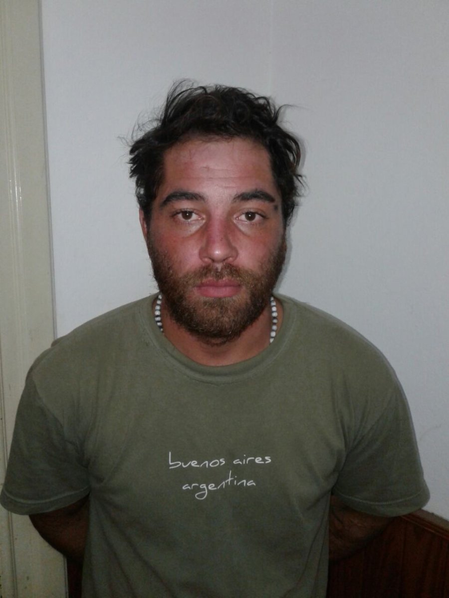 FOTO UR V BUSCADO. Juan Pablo Radziviluk, alias &ldquo;Chaque&ntilde;o&rdquo;, de 28 a&ntilde;os.