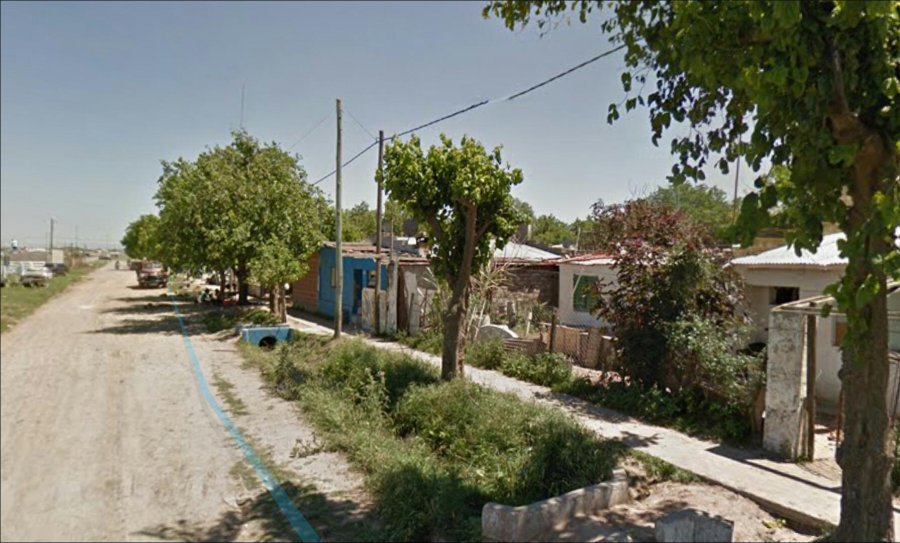 FOTO GOOGLE MANERA Y J. V. GONZALEZ. Desde este lugar se escuchaban los disparos y luego fue hallado un herido de arma de fuego.