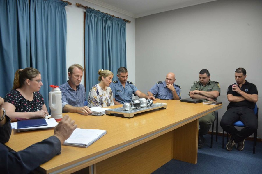 FOTO COMUNICACION// CONSEJO CONSULTIVO DE SEGURIDAD./ Un momento del reciente encuentro.