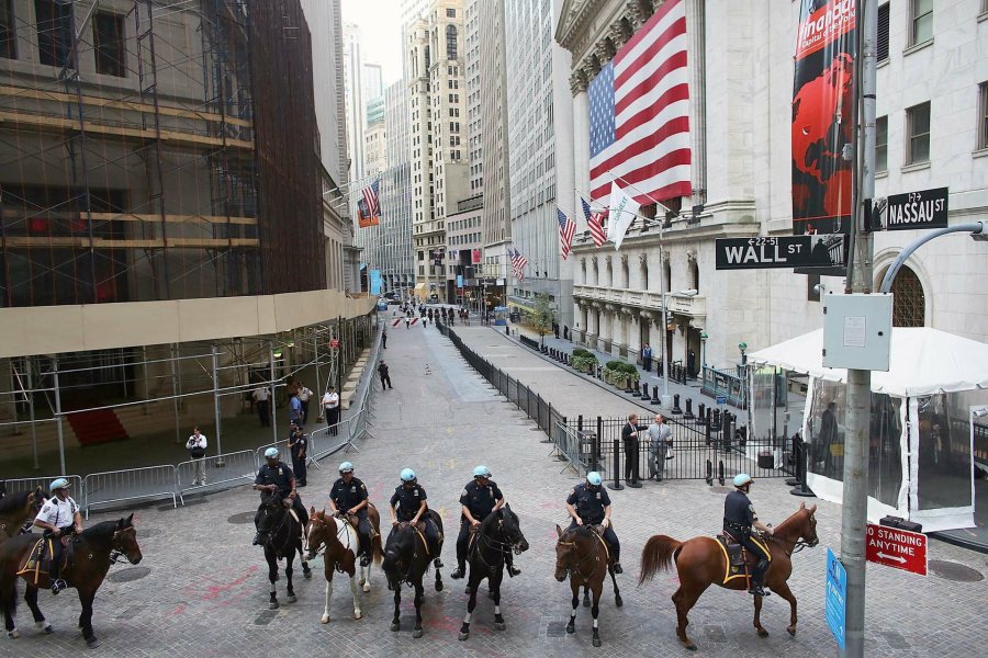 FOTO ARCHIVO  WALL STREET. El s&iacute;mbolo del capitalismo mundial.