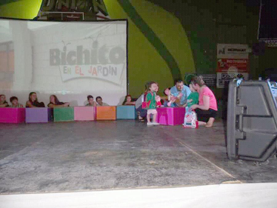 FOTO PRENSA UNION// BICHITOS./ Uno de los emotivos momentos de la celebraci&oacute;n albiverde.