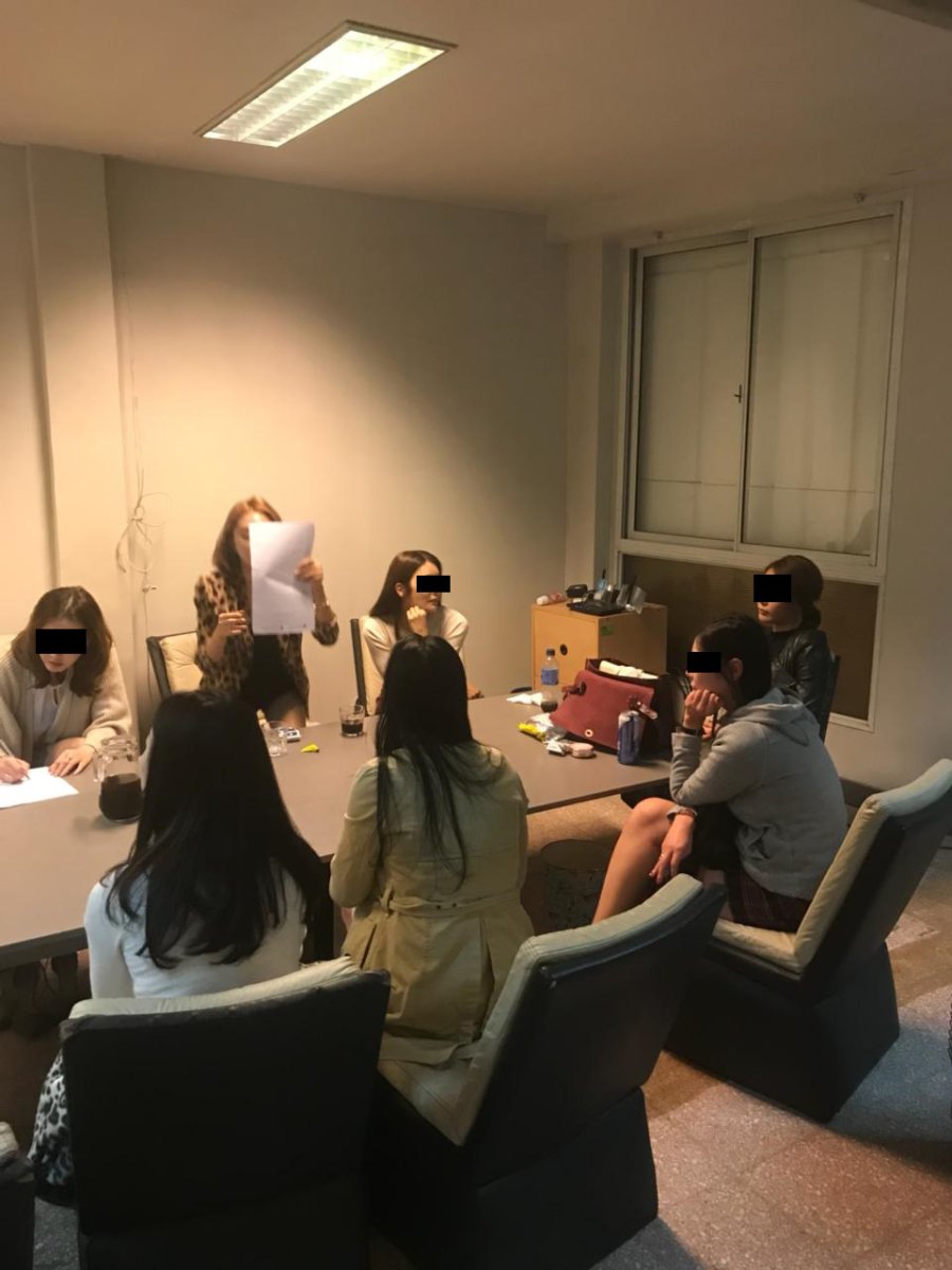 FOTO MSN COREANAS. Eran introducidas ilegalmente al pa&iacute;s para ejercer la prostituci&oacute;n.