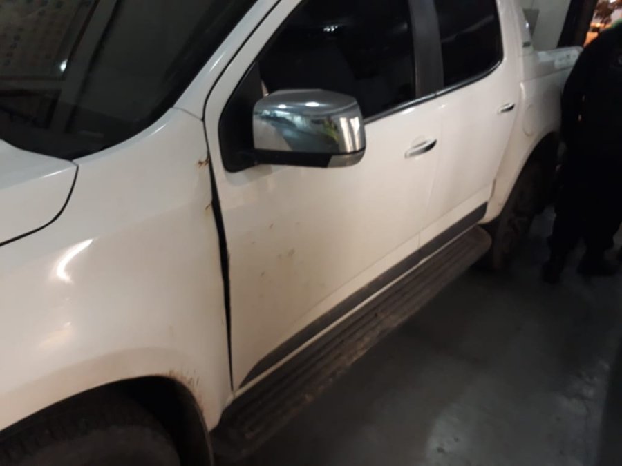 FUENTE PM LA CAMIONETA. Se trat&oacute; de un joven de 23 a&ntilde;os, que estaba a bordo de una pick up marca Chevrolet radicada en nuestra ciudad.