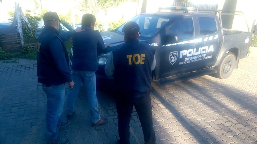 FOTO MIN.SEG. STA. FE PROFUGO. El camionero hab&iacute;a matado en accidente d&aacute;ndose a la fuga.