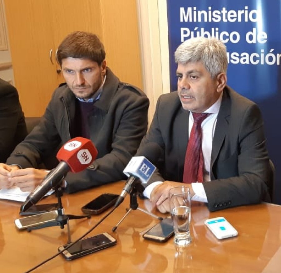 FOTO MPA LANZAMIENTO. Particip&oacute; el ministro de Seguridad Maximiliano Pullaro y el fiscal general del MPA, Jorge Baclini.
