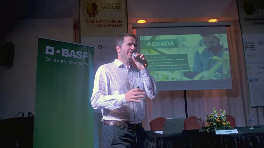FOTO MORENA MONTEIRO AIMAR PENA./ Gerente del cultivo de ma&iacute;z de BASF.