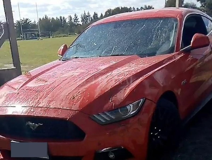 FOTO EL LITORAL FORD MUSTANG. Est&aacute; valuado en 75 mil d&oacute;lares.