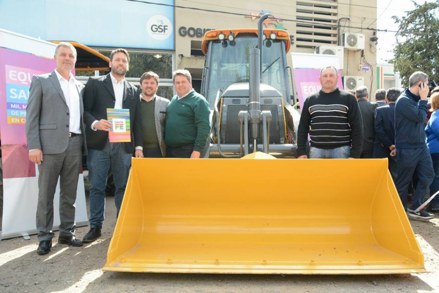 FOTO PRENSA OM// EQUIPAR SANTA FE. Entrega de equipamientos, primera etapa, septiembre de 2017 en el Nodo Rafaela.