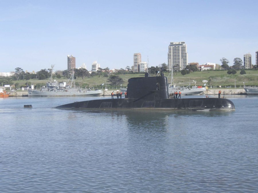 ARA SAN JUAN.  Pasaron 6 meses desde la destrucci&oacute;n del submarino. FOTO ARCHIVO