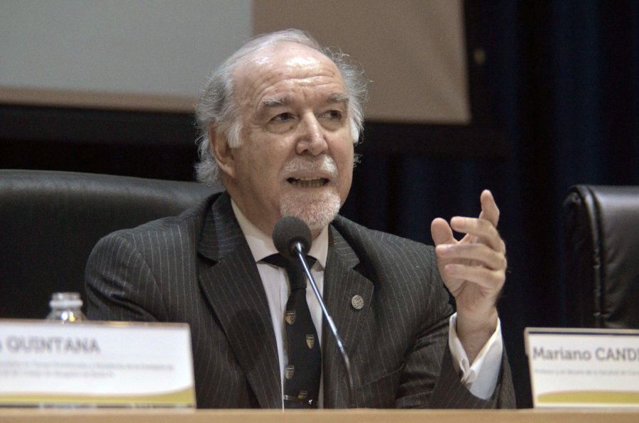 FOTO PRENSA ATILRA// CANDIOTI./ Particip&oacute; en el panel sobre el tema previsional.