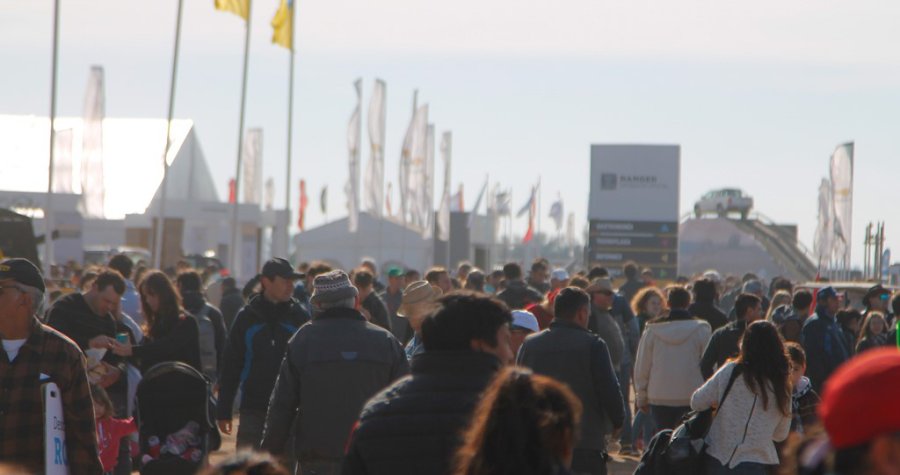 FOTO AGROACTIVA AGROACTIVA./ La mega muestra reuni&oacute; una gran cantidad de p&uacute;blico.