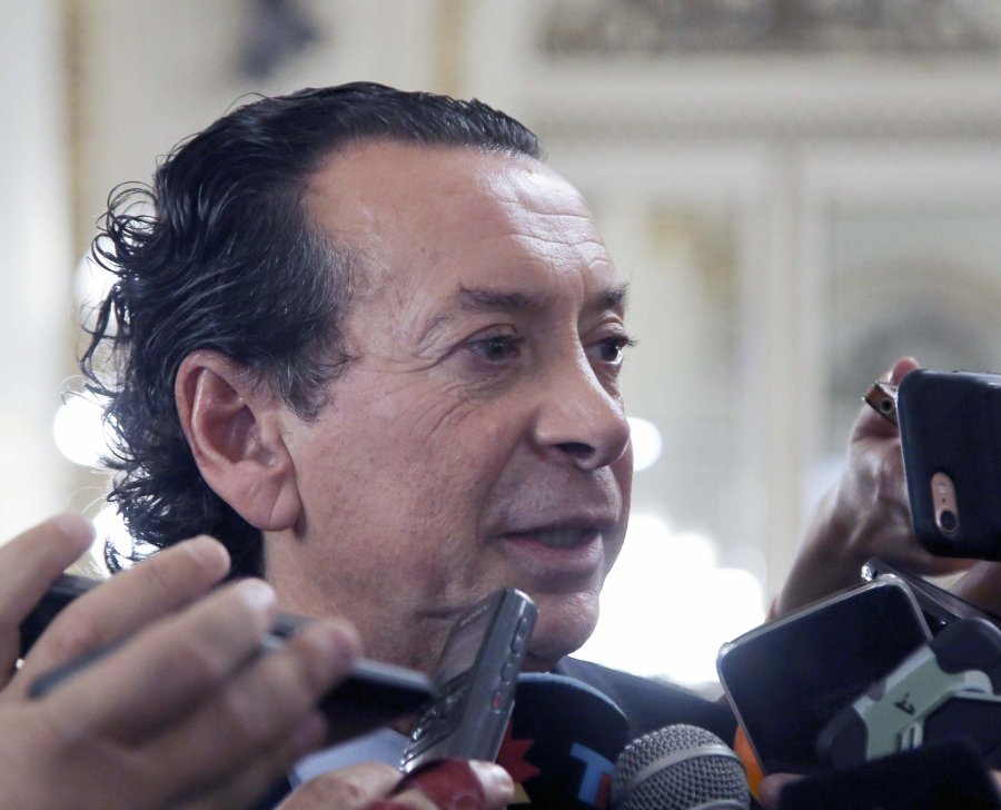 FOTO NA SICA. El jueves, cuando asumi&oacute; en reemplazo de Francisco Cabrera.