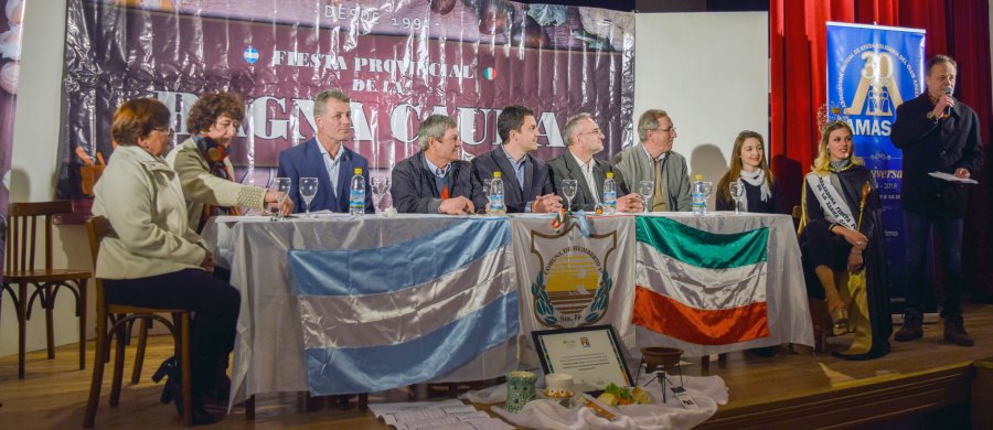 FOTO  T. MEZZABARBA// LANZAMIENTO./ Se dieron a conocer las actividades previas y el programa de la fiesta.