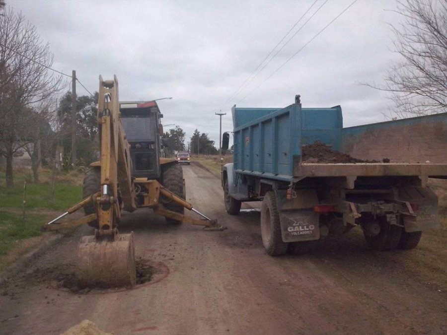 FOTO PRENSA COMUNA// CLOACAS./ En constante avance pronto cubrir&aacute; toda la localidad.