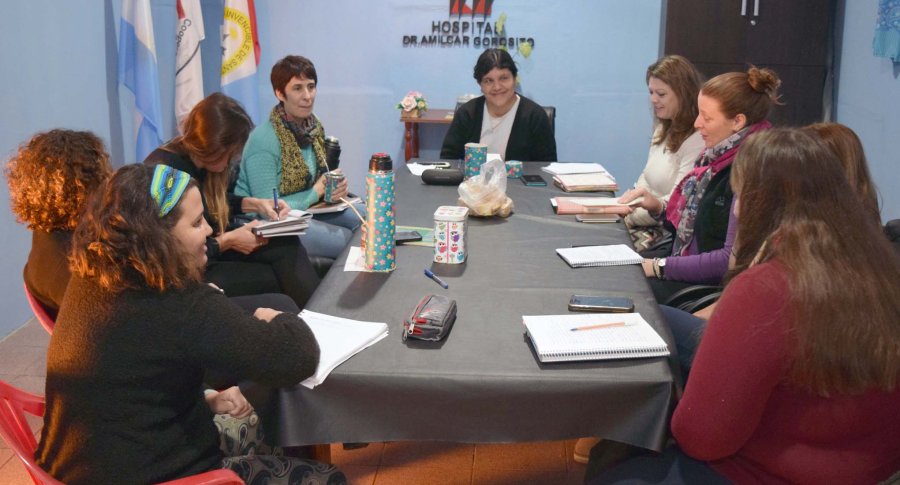 FOTO PRENSA CONSEJO// ENCUENTRO./ Un instante del &uacute;ltimo encuentro mensual.