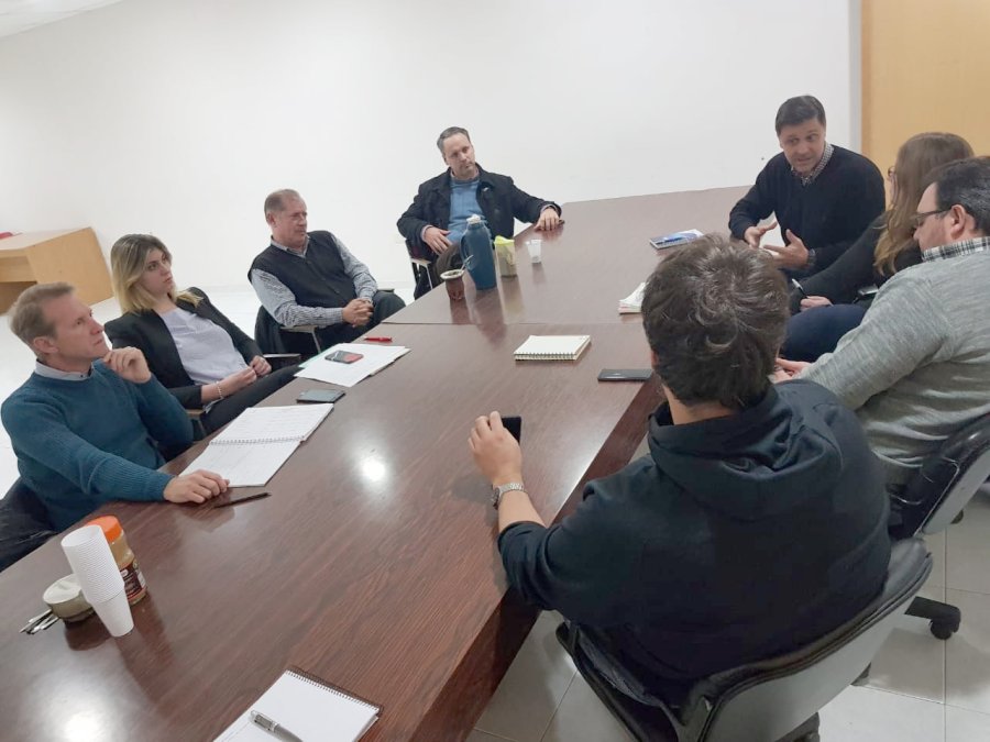 FOTO PRENSA CONCEJO// ENCUENTRO./ Vista general del encuentro concretado el pasado jueves.