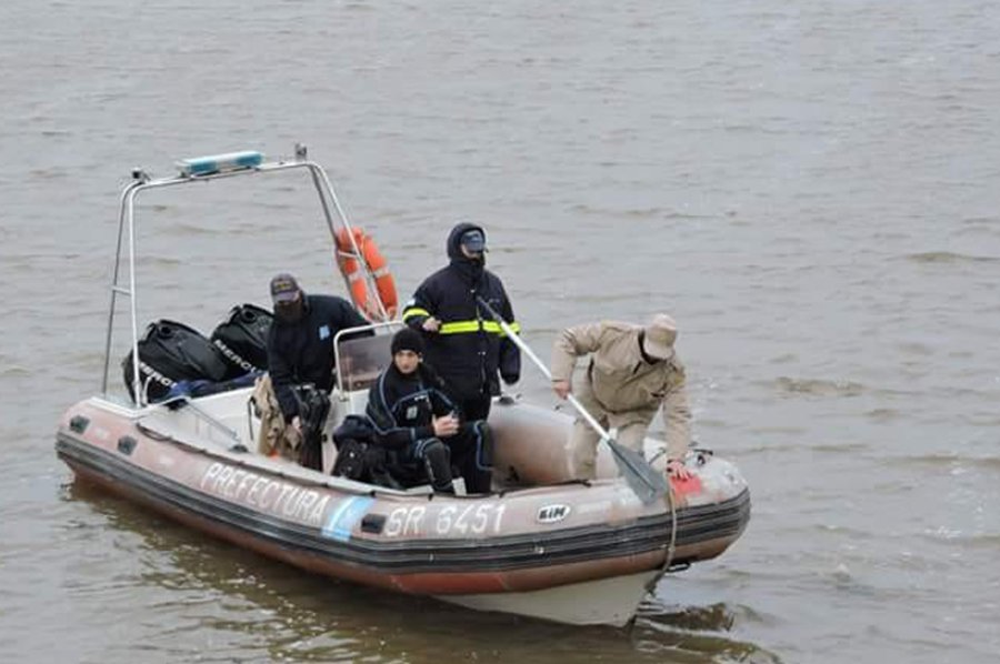 RESULTADOS NEGATIVOS. Lamentablemente los pescadores estaban sin vida.